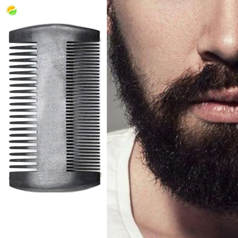 

Double Side Teeth Mustaches Beard Comb Man Brush Comb Home Salon Hairdressing Styling Accessories