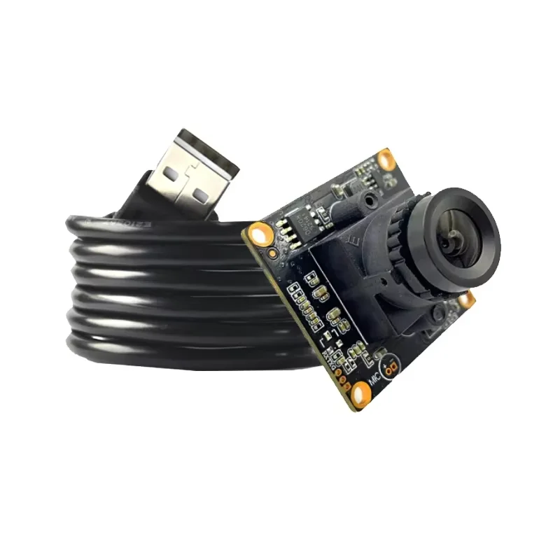 Фото 2 МП HD 1080P FF 90 °   USB-модуль камеры, цифровое шумоподавление, UVC-накопитель, бесплатный MJPEG YUY2 H.264 H265, для документов с распознаванием лиц №2