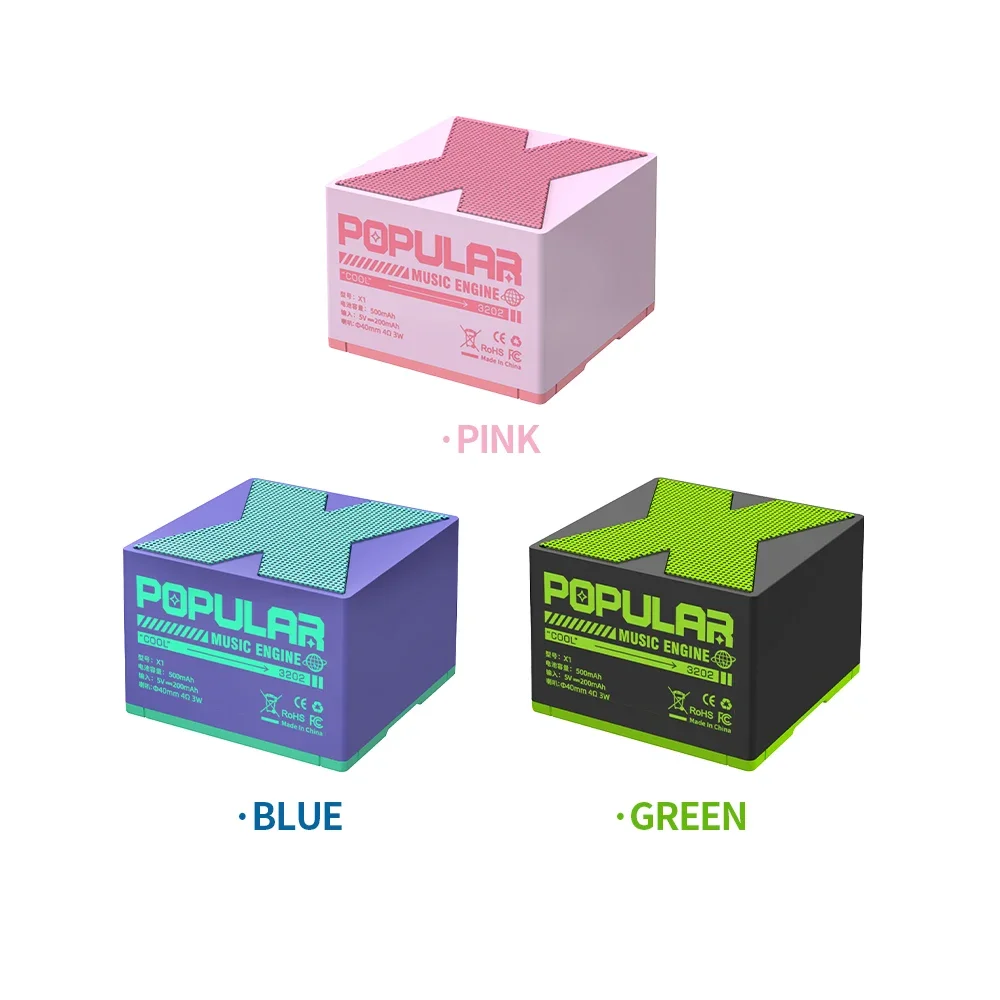 Мини-динамик компактный портативный с поддержкой Bluetooth 5 0 подходит для