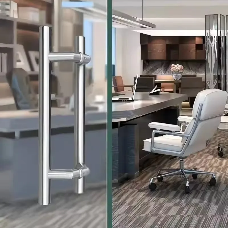 Kensharp 600 мм атласная двухсторонняя ручка для передней двери стеклянные дверные