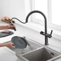 Flexible Taps For Kitchen Faucets Black Goods Appliances Sink Accessories Fixtures Drinking Water Saver Faucet Heater Tap