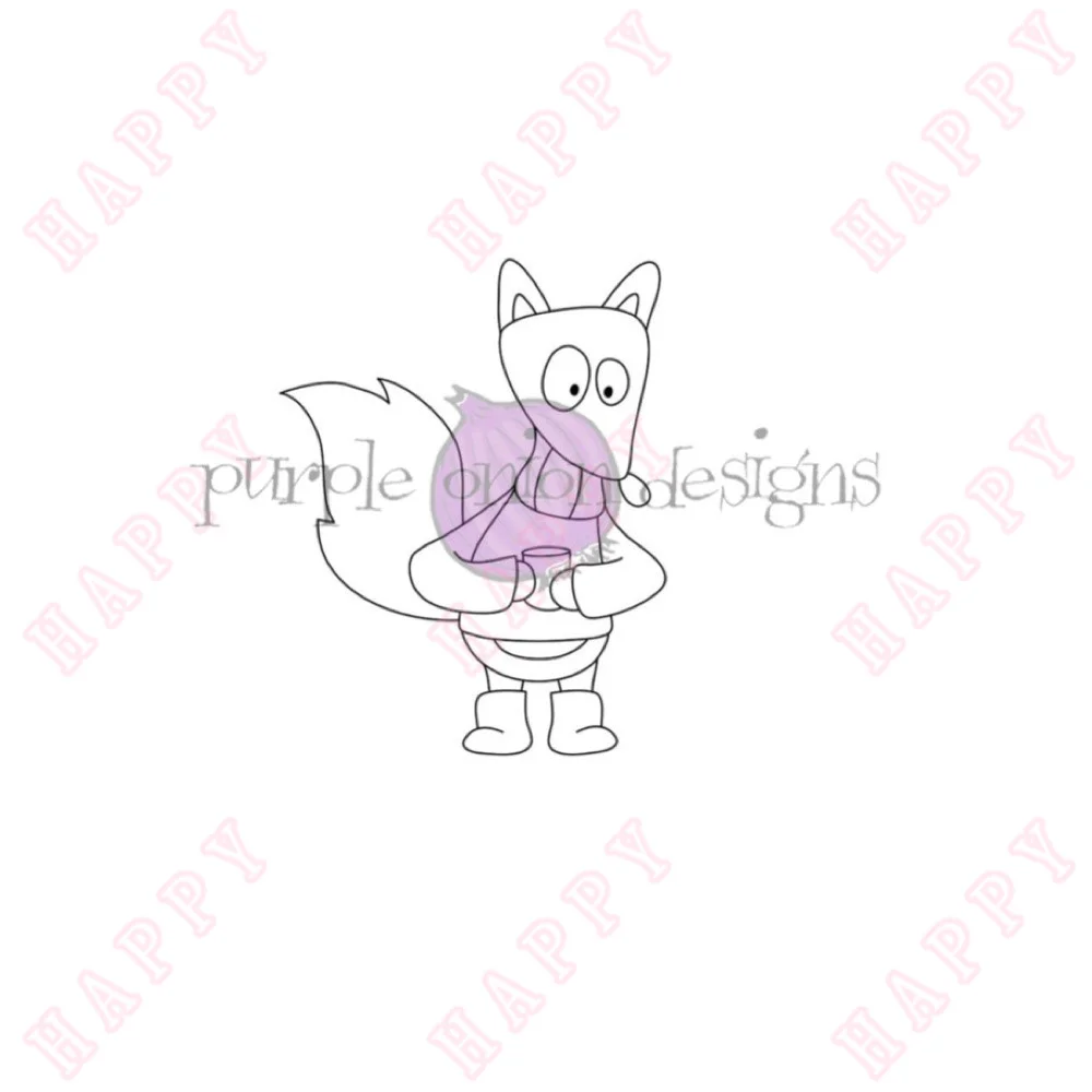 

Metal Cutting Dies And Stamps Mr. Fox Diy Scrapbook Diary Paper Diary Decoration Moulds Handmade For 2022 Embossing New Arrival
