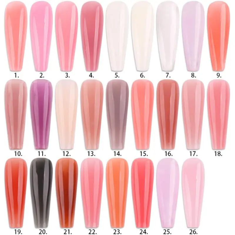 

VICOVI Nail Extension Gel 15ml No Paper Holder Crystal Quick Nail Extension Gel UV Builder Prolong Form Manicure Tools