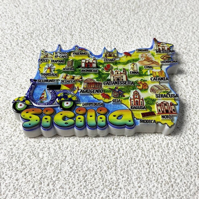 Сицилия Италия туристические сувениры креативные украшения высокий уровень