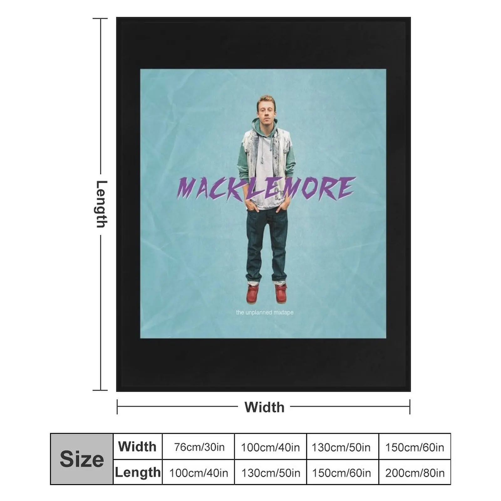 Macklemore the Unplanned Mixtape Пледы Постельное белье Декоративные кровати Одеяла
