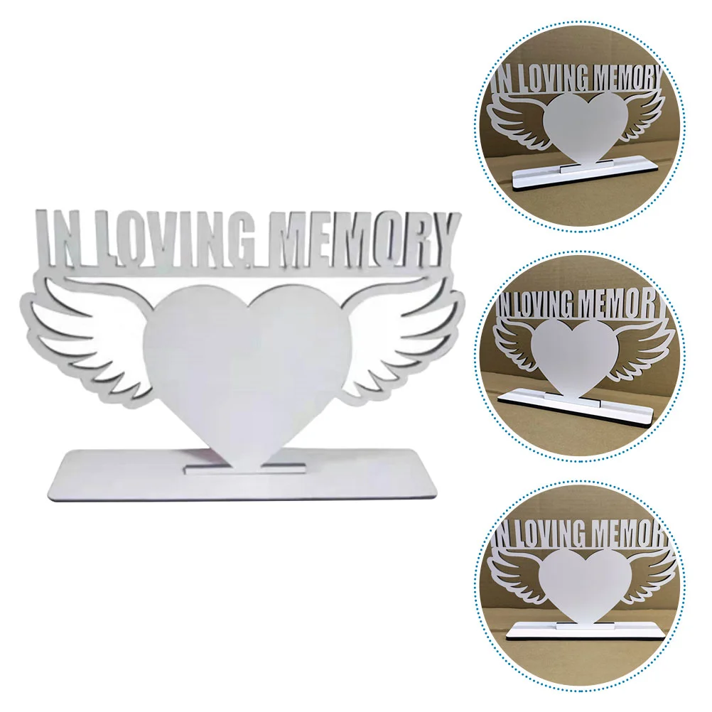 

Frame Photo Sublimation Picture Blanks Diy Heat Heart Frames Transfer Display Angel Day Love Boards Holder Crafts Press