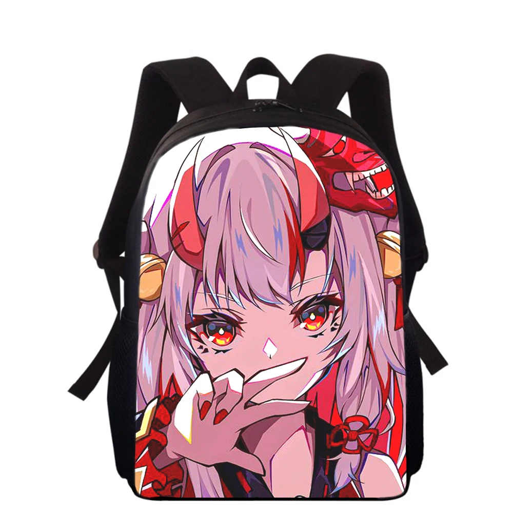Nakiri Ayame hololive girl 15” 3D Print Kids Backpack Primary School Bags for Boys Girls Back Pack Students School Book Bags