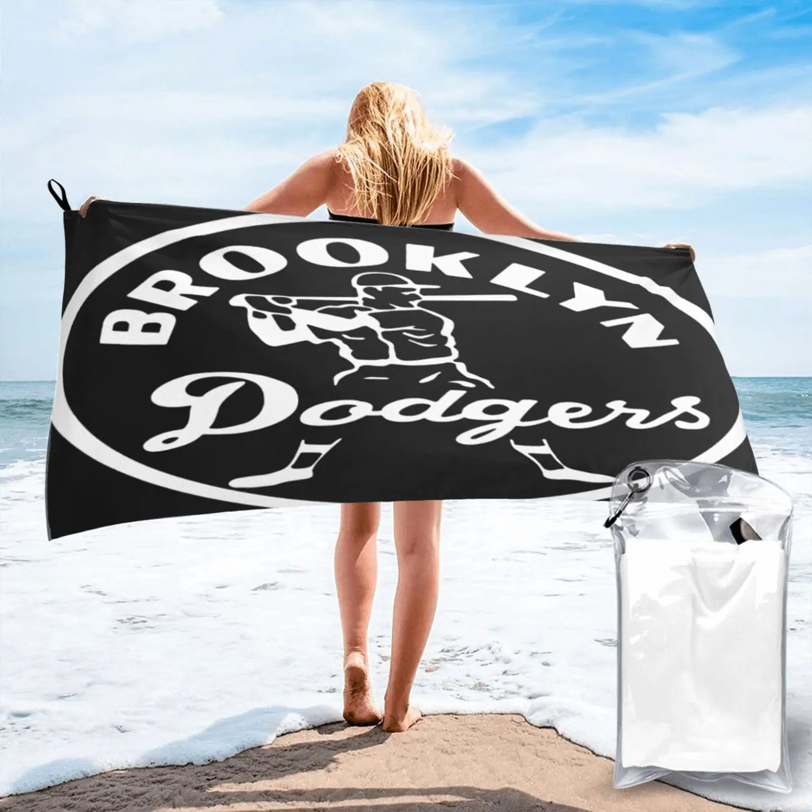 

Brooklyn Ny Nyc Baseball 1940S 1950S Beach Towel Bath Towel Hair Towel For Bath And Sauna Towel Beach Face Towel Beach Blanket