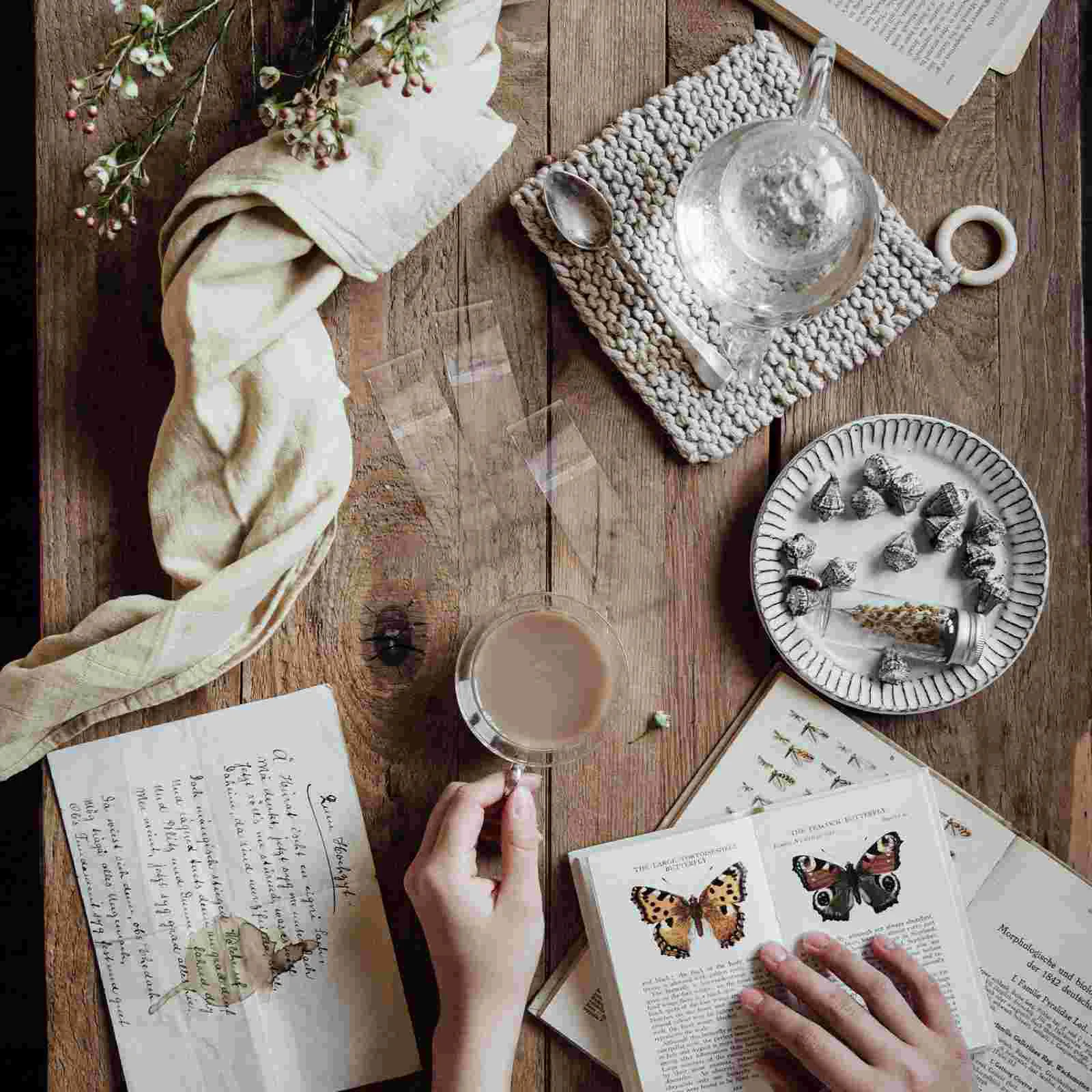 500 шт. прозрачные пакеты OPP для упаковки самоклеящиеся упаковочные карандашей