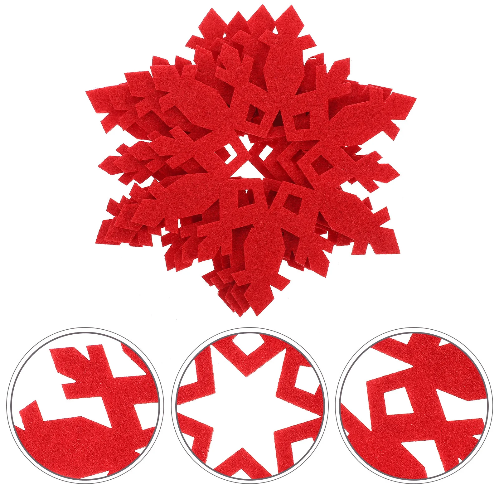 

12 шт. рождественские подставки в виде снежинок, украшения, красная декоративная подставка, чайные горшки, изоляционная стандартная чашка для кофе