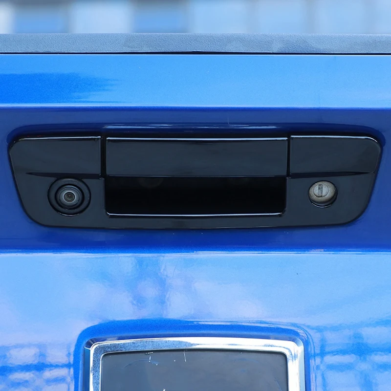 Накладка на дверную ручку для Dodge Ram 1500 2500 3500 2009-2018 черная накладка + заднюю дверь