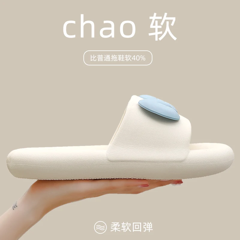 

Шлепанцы женские домашние, мягкие, мультяшный рисунок, летние сандалии, B69400