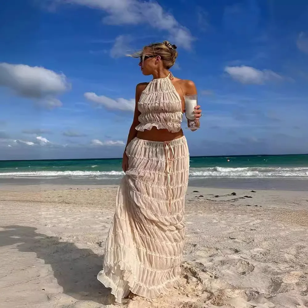 Новинка весна-лето 2024 модный пикантный костюм в европейском и американском стиле