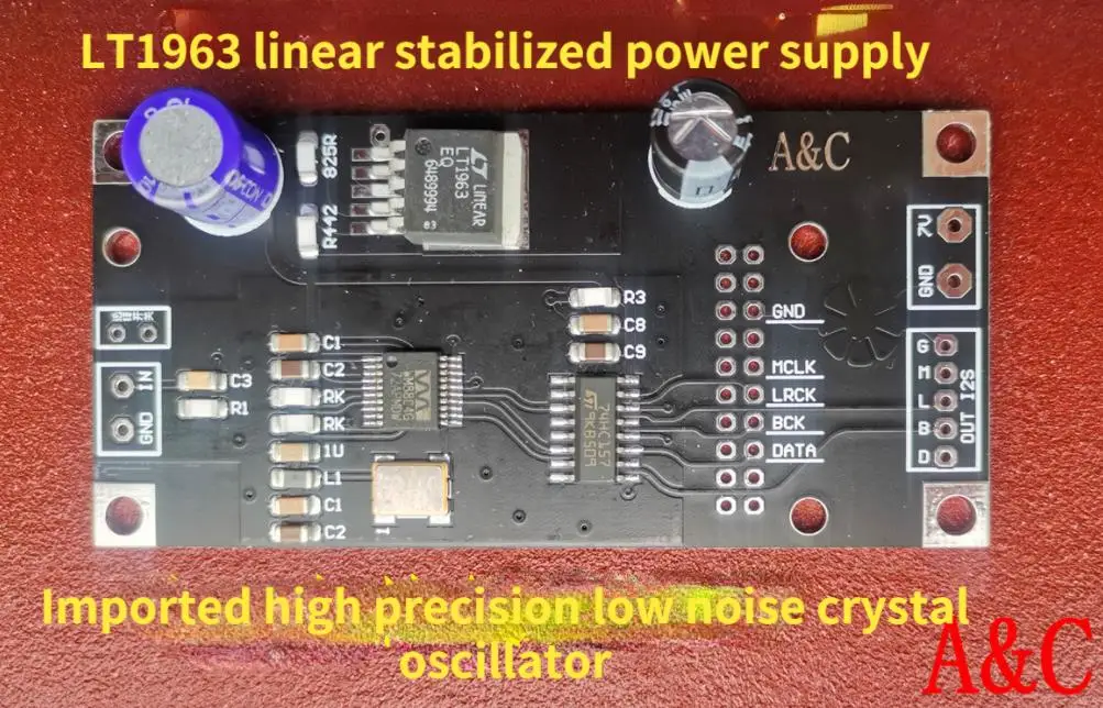 

Second Generation CS8414 Coaxial Receiver Board Surpasses CS8412, AK4118 Is Compatible with Italian Interface I2S Input