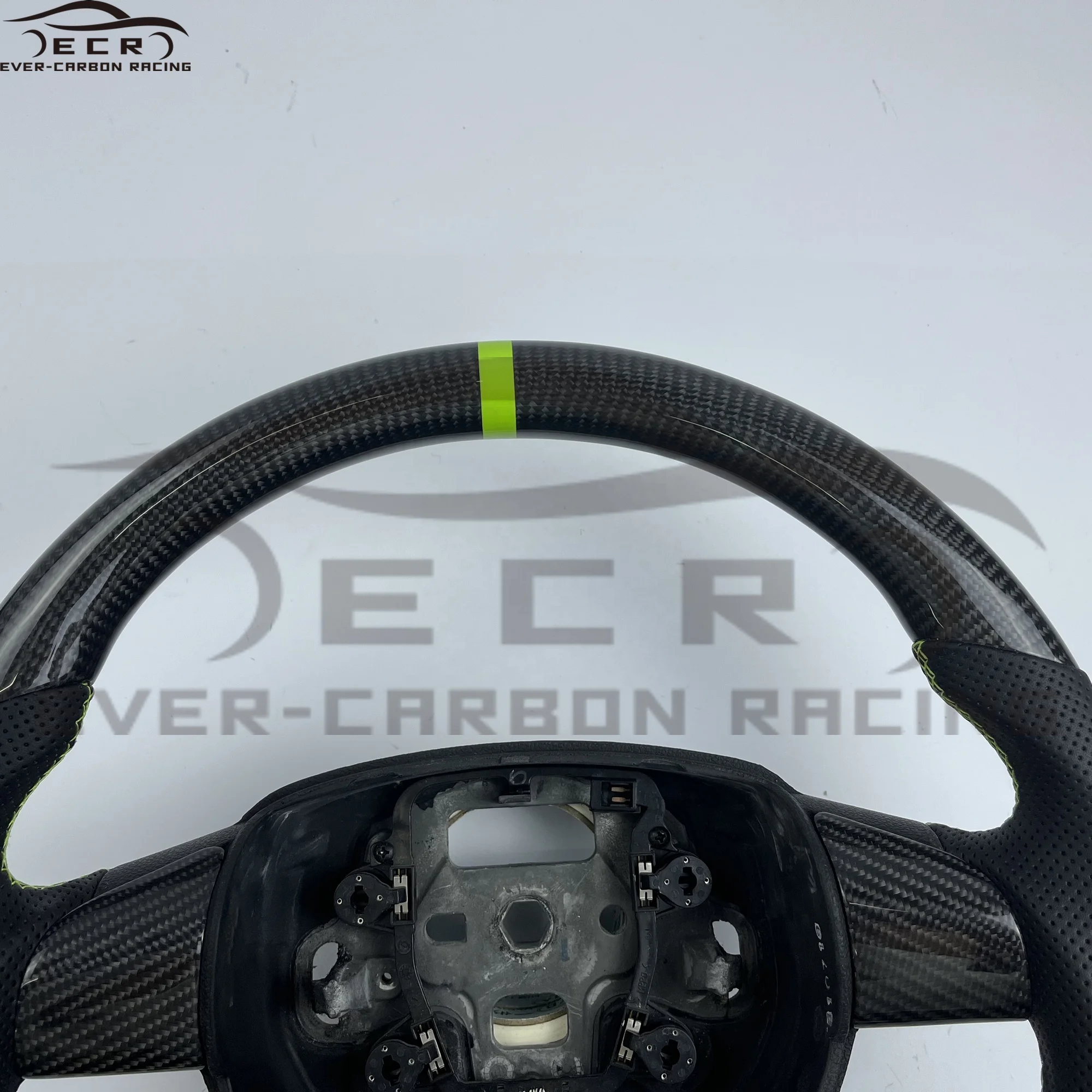 Рулевое колесо Ever-carbon Carbon Fiber Racing ECR высокое качество под заказ для Ford Focus RS MK2