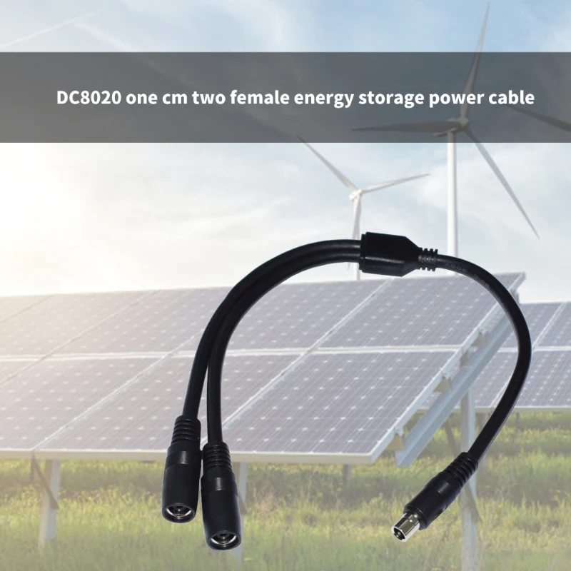 40 см высокая проводимость 14AWG DC8.0x2 0 мм шнур адаптера питания разветвитель провод 1