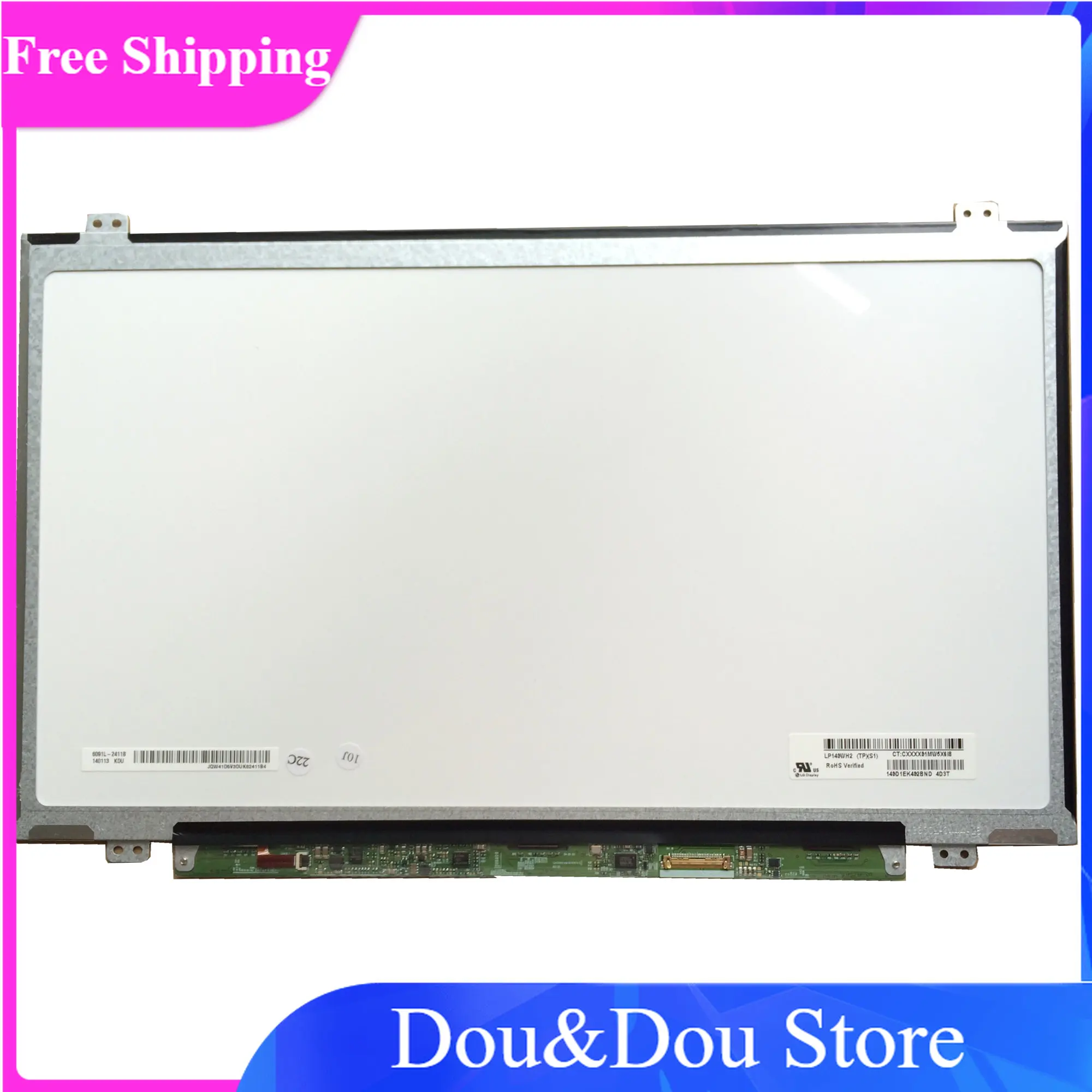 LP140WH2 TPS1 fit B140XTN02.A LTN140AT31 N140BGE-E33 B140XTN03.3 LP140WHU TPHB
