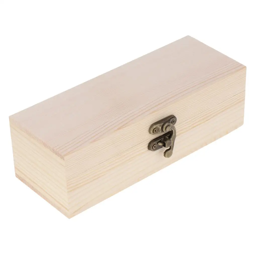 

Simple Design Handmade Storage Box Treasure Chest Ring Bearer Box Women