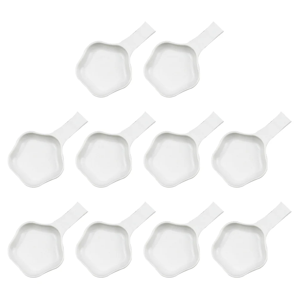 

40Pcs Painting Ink Dishes Decorative Ink Dish Plastic Calligraphy Ink Plates Painting Supplies