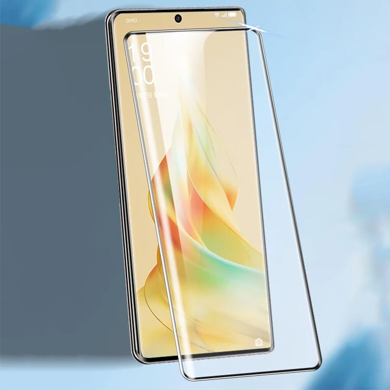 

For Oppo Reno8 T 5G Tempered Glass 3D Full Cover Screen Protector for OPPO Reno8T Black Edge Full Glue Protective Film