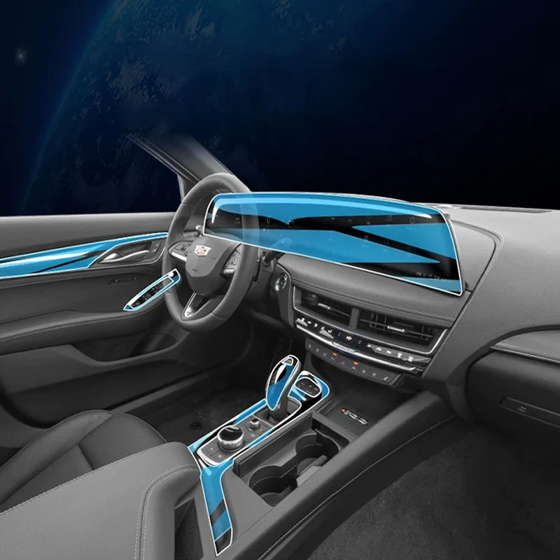 Для Cadillac CT5 NAVIGATION 20224 автомобильная пленка с центральным управлением аксессуары