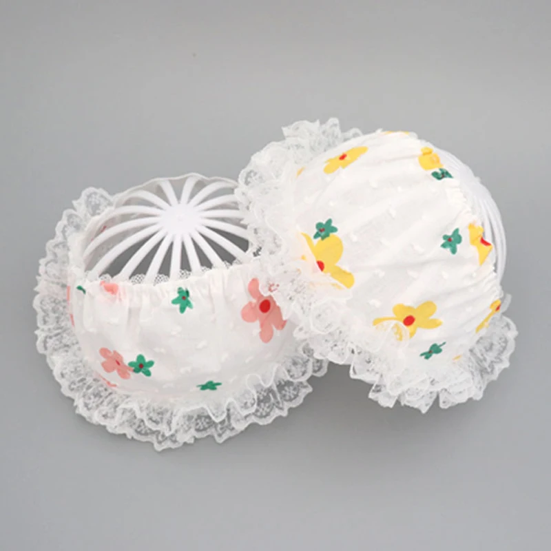 

Spring And Summer Baby Air Top Summer Hat Thin Cotton Breathable Infant Cradle Cap Lace Beanie