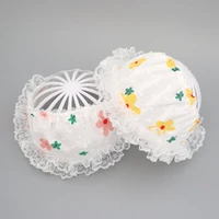 spring and summer baby air top summer hat thin cotton breathable infant cradle cap lace beanie