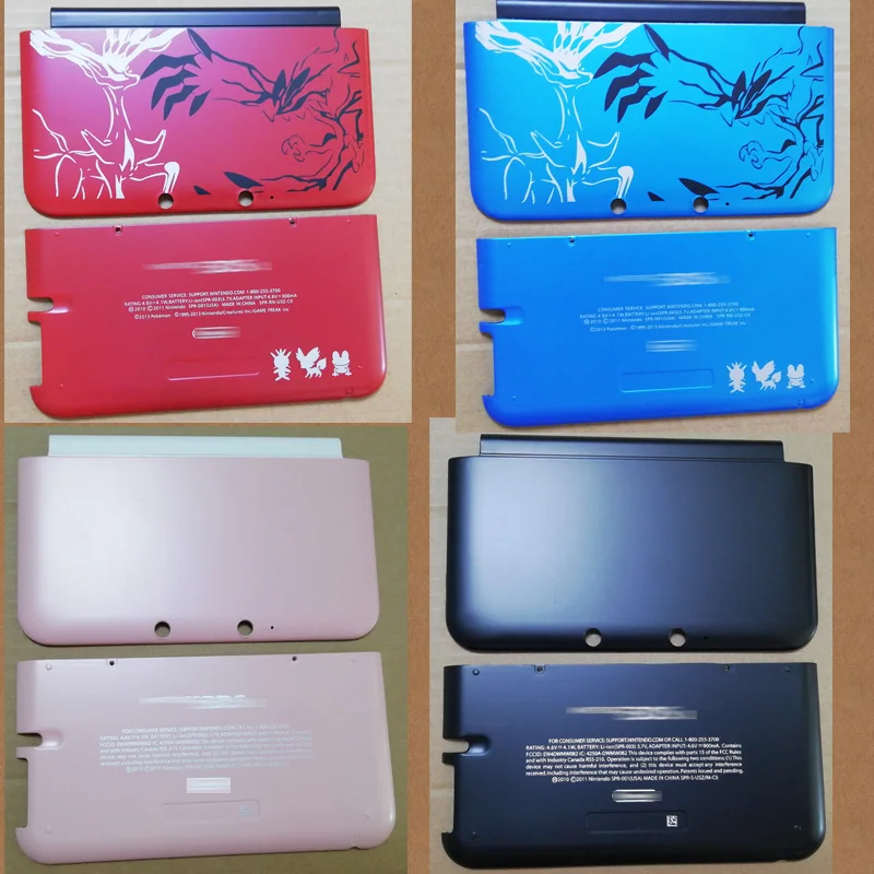 

OEM Top & Bottom Cover Plate For Nintend 3DS XL Console Case Housing Shell with screws