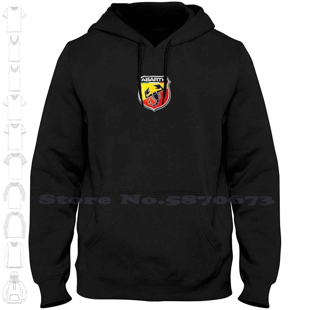

Abarth Logo Unisex Clothing 2023 Sweatshirt Printed Brand Logo Graphic Hoodie