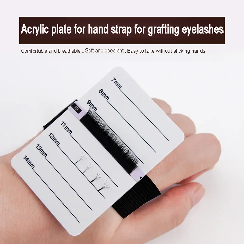 Акриловая Палитра Для Наращивания Ресниц С Резинкой Накладные Ресницы Держатель