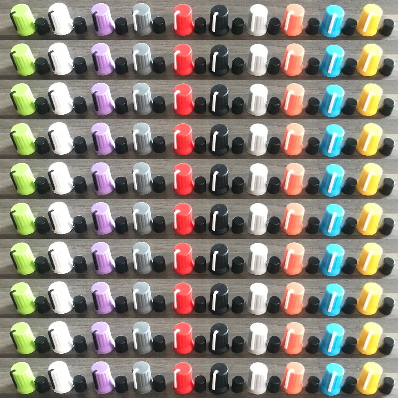 Вращающаяся ручка управления 100 шт./лот белый цвет подходит для Pioneer XDJ-RX R1 RZ AERO DJM-T1