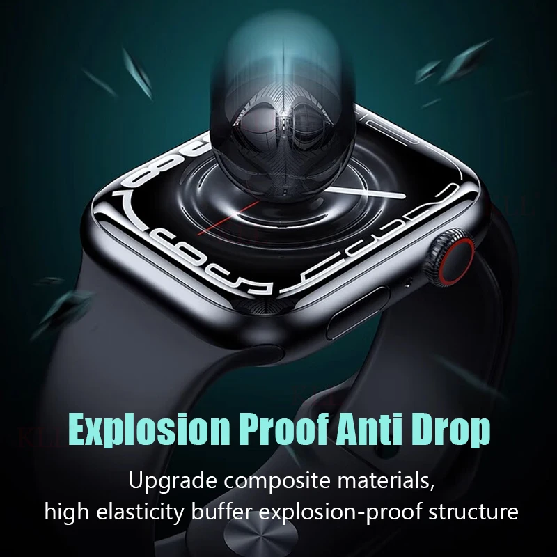 С установкой одним нажатием антишпионская керамическая мягкая пленка для Apple Watch