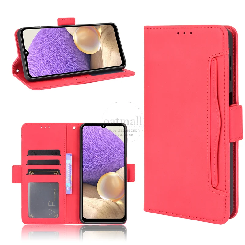 Чехлы-бумажники для Samsung Galaxy A13 4G чехол с магнитной застежкой откидной