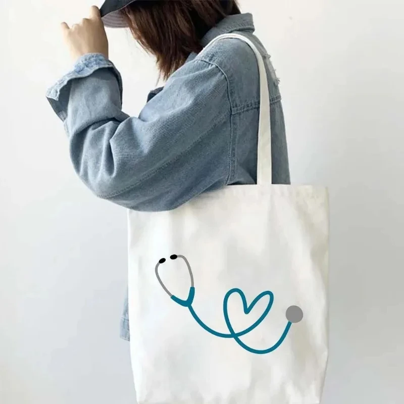 Портативная холщовая сумка-тоут экологическая большая вместительная мягкая