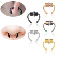 nose hoops nostril earring nose clip cuff magnetic fake piercing body jewelry gifts fake piercing nose ring piercing nose ring