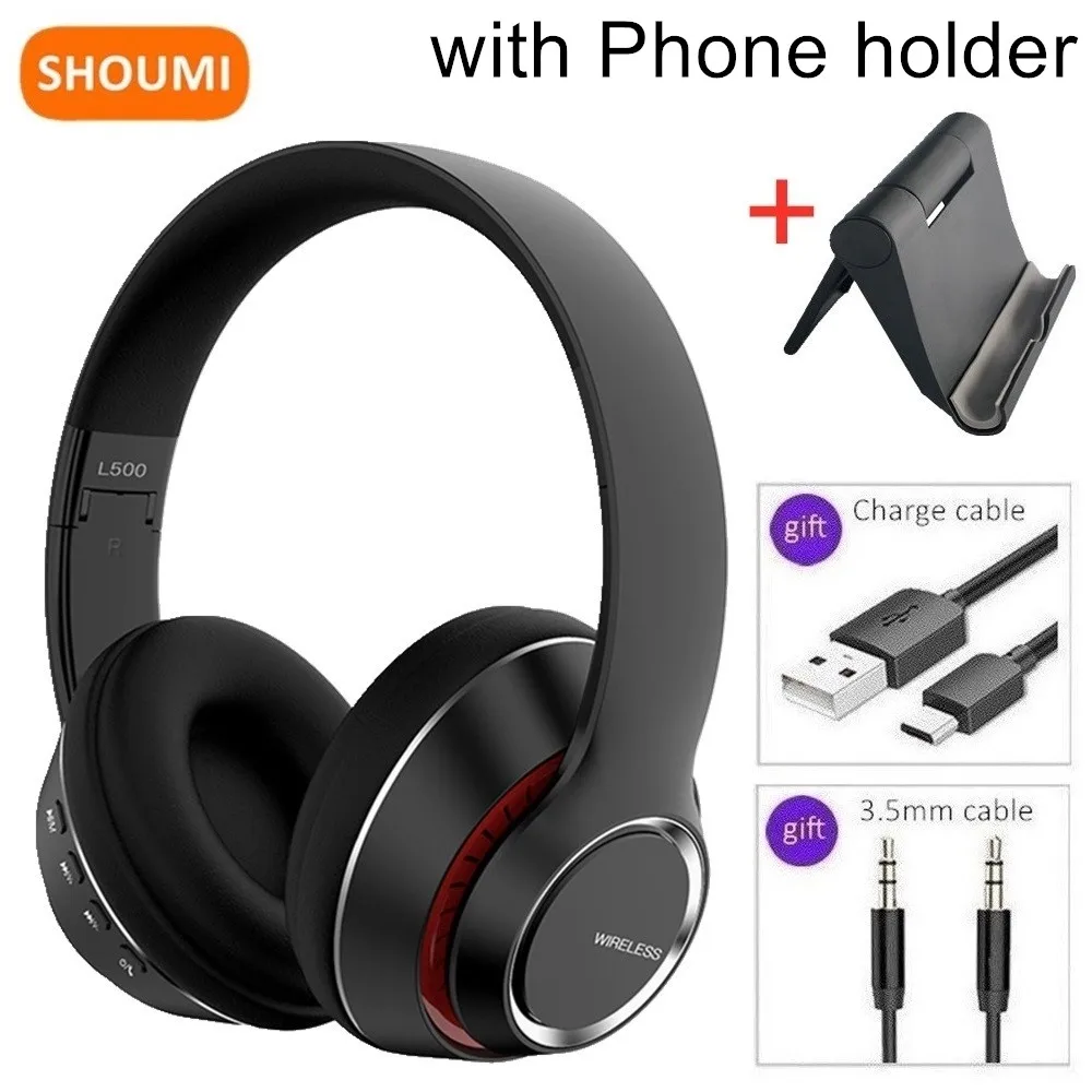 Bluetooth-наушники складные с микрофоном и поддержкой FM TF-карт |