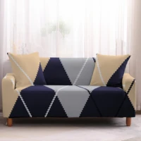geometry lattice pattern stretch spandex sofa cover all inclusive dust proof sofa covers for living room simple home decor 1pc