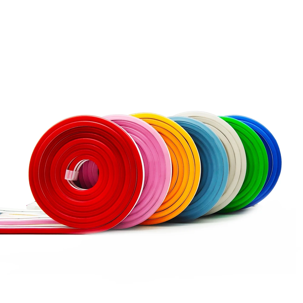 

Светодиодный неоновый светильник, Рождественское украшение, Светодиодная гибкая неоновая вывеска «сделай сам», SMD2835, праздничное украшение для комнаты, водонепроницаемое освещение 12 В