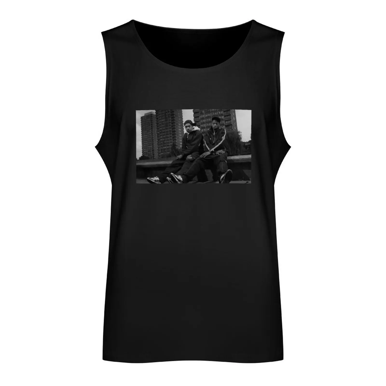 Мужская майка Wiley and Dizzee Rascal Grime из хлопка