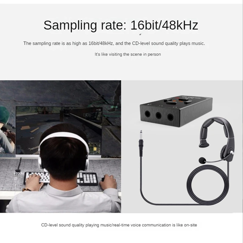 1 комплект внешняя звуковая карта TEYUN Q1 USB7.1 для настольного компьютера ноутбука