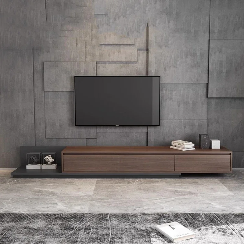 Деревянная подставка для телевизора гостиной стол в стиле ретро деревенский