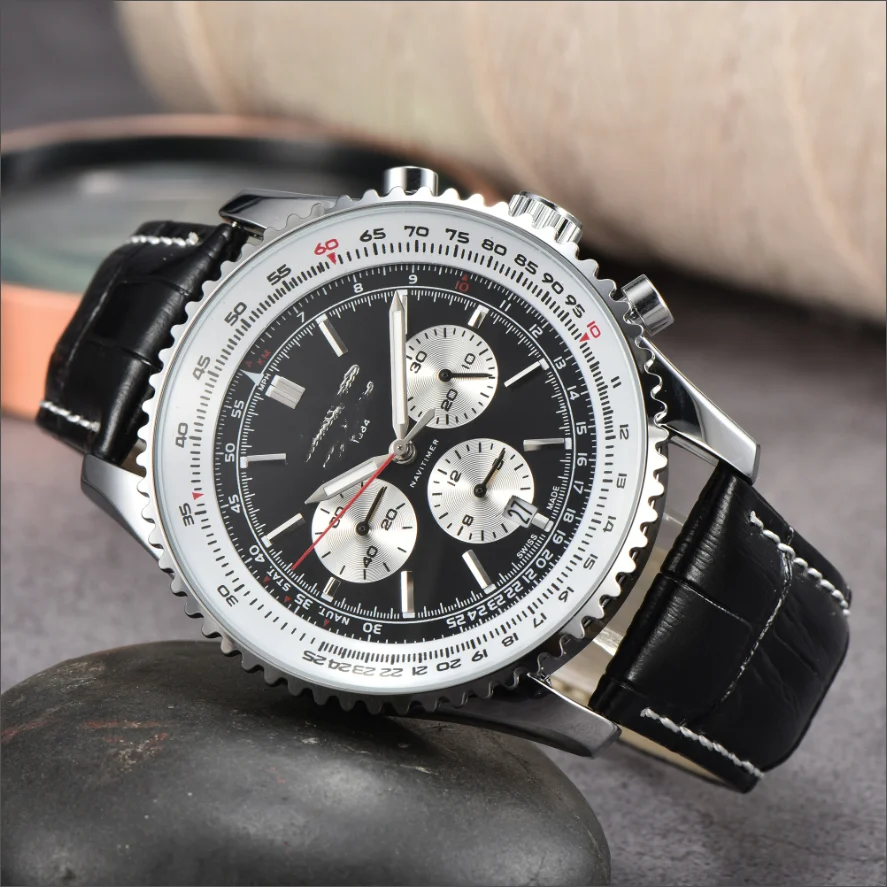 

Brl Aviation Series Classic Fashion High-End Business Watch For Men Waterproof Chronograph Date Quartz Watchwrist Reloj Hombre