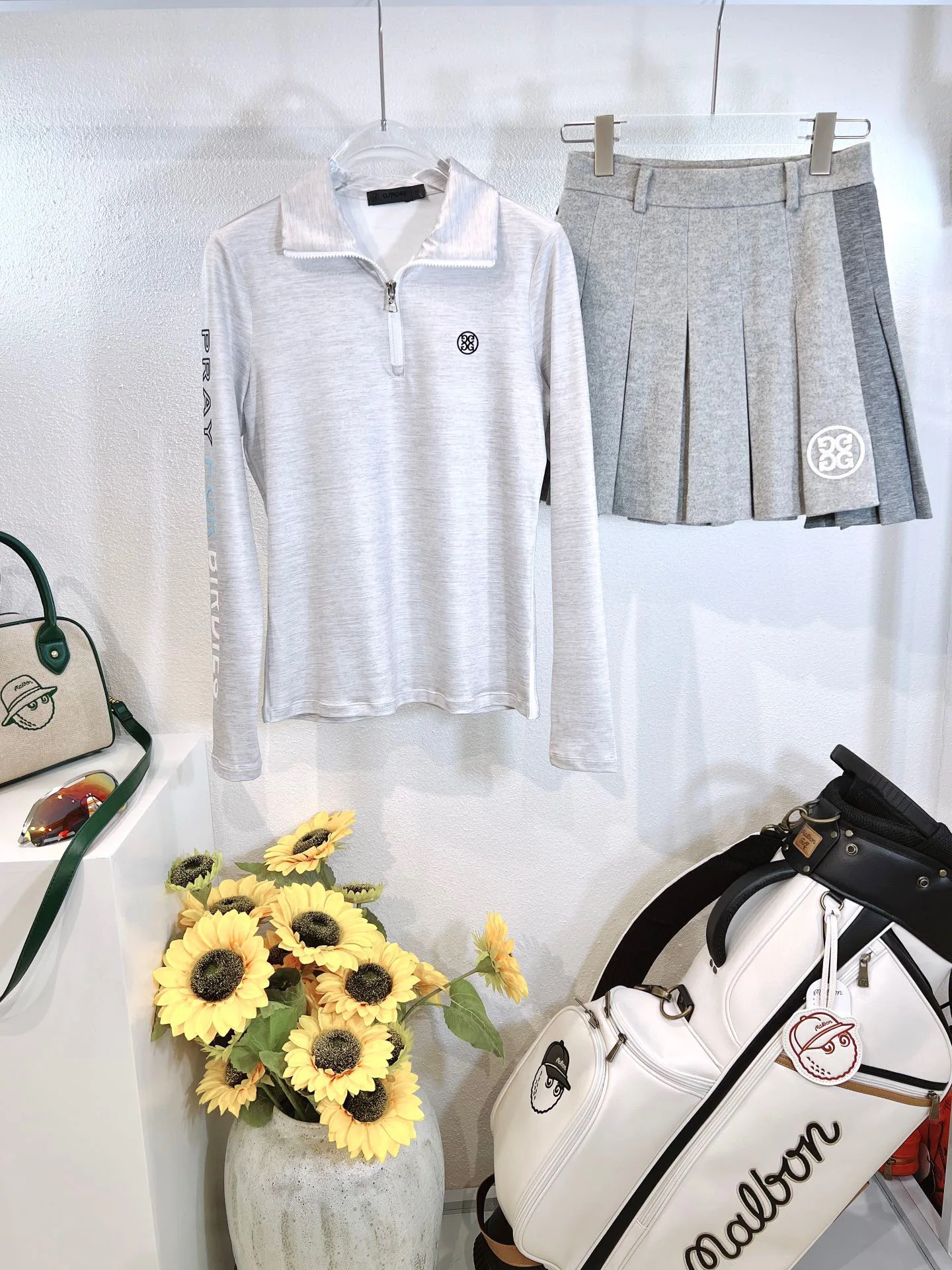 2023 Spring and Autumn new golf women's long sleeve T-shirt thin quick dry jersey pure cotton static delicate women's outdoor