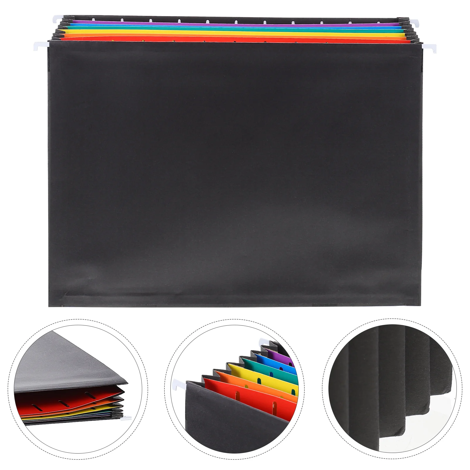 

Colorful Folder Receipts Organizer Expanding Pocket Letter Paper Documents Suspension Accordion File Office