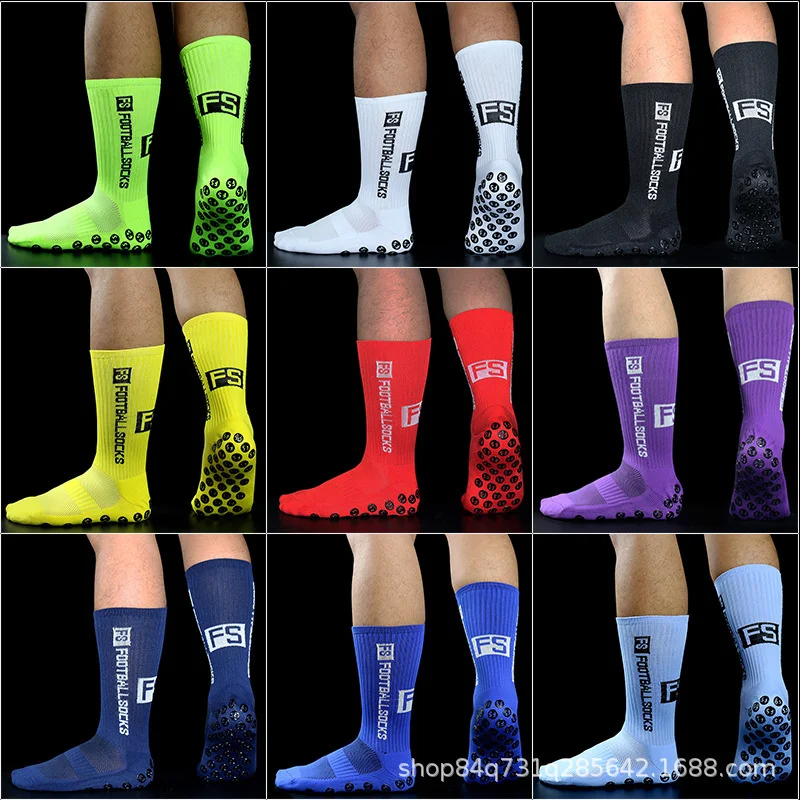 

slip suction Football round silicone socks cup non copyright FS football socks professional competition training socks