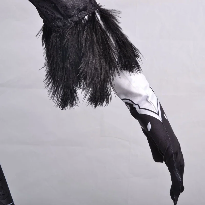 Костюм для косплея Nier Automata Yorha 2B сексуальный женский костюм с париком животного