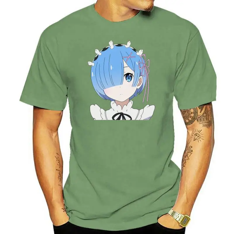 

Мужская футболка Re Zero Rem [без фона] унисекс футболка с принтом Футболки Топы
