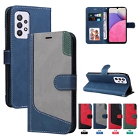 leather flip phone bags for galaxy a73 a53 a33 a13 a22 a03 core m53 m33 m52 a72 a52 a32 a42 a12 a71 a51 a23 case wallet cover