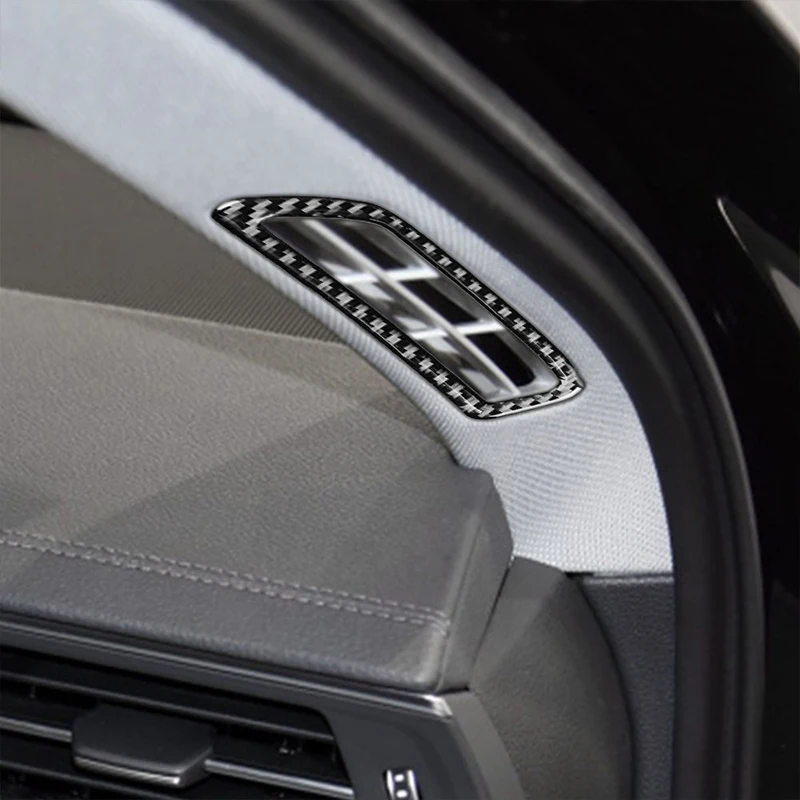 2 шт. автомобильные наклейки из углеродного волокна для Audi A6L A7 2019