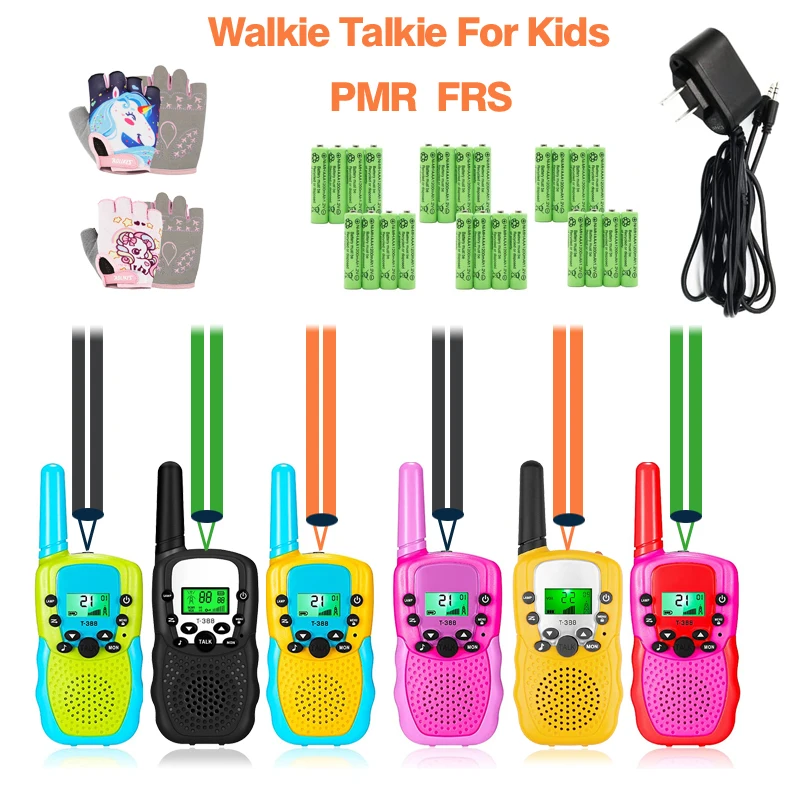 PMR 446Mhz 8Channl Child Handheld Digital Toys For Kids Boys Birthday Christmas Gifts Children's Radio Xiomi Walkie Talkie